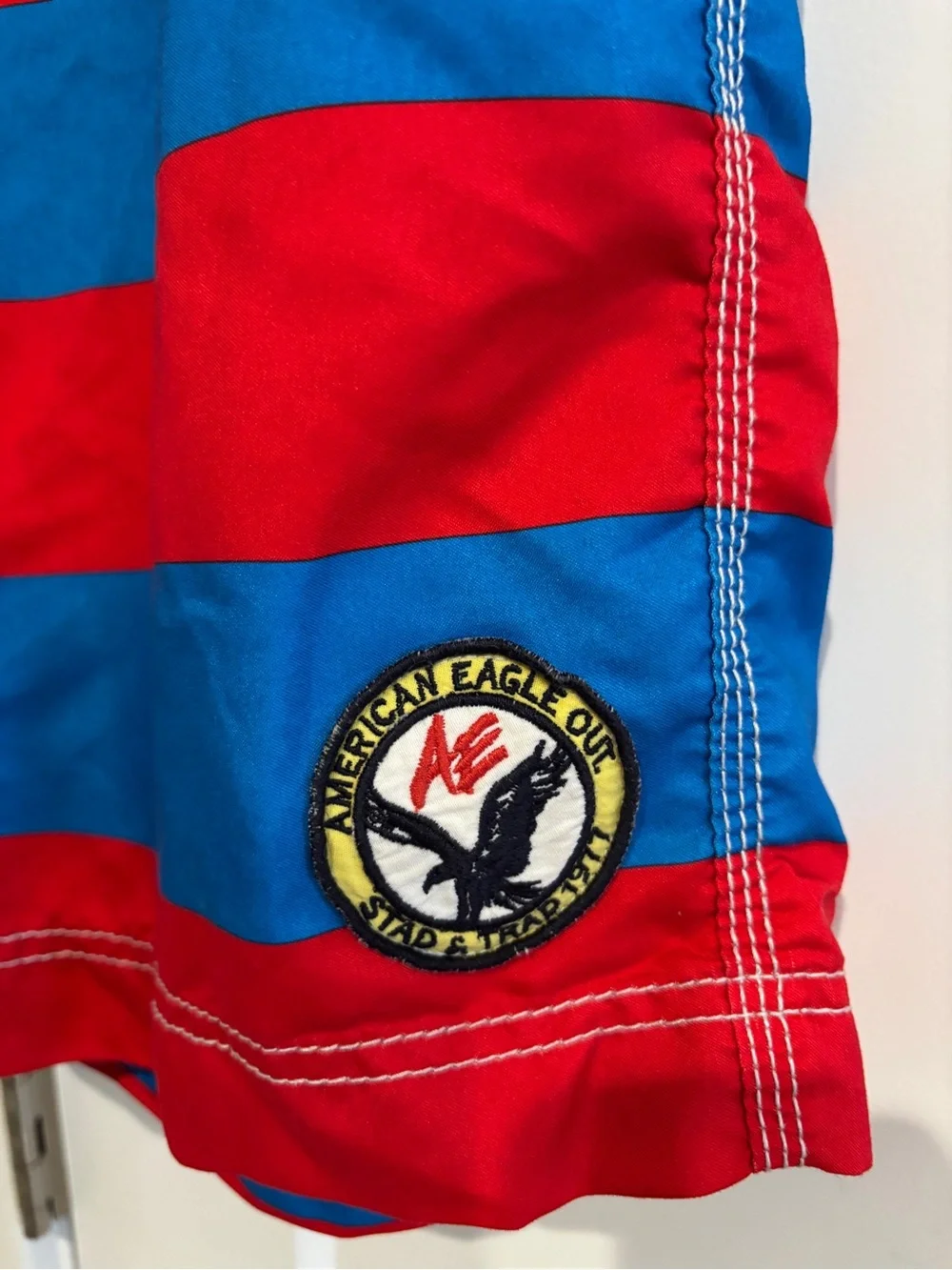 American Eagle Outfitters bold red
